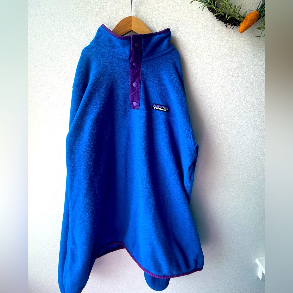 Patagonia fleece pullover sweaters